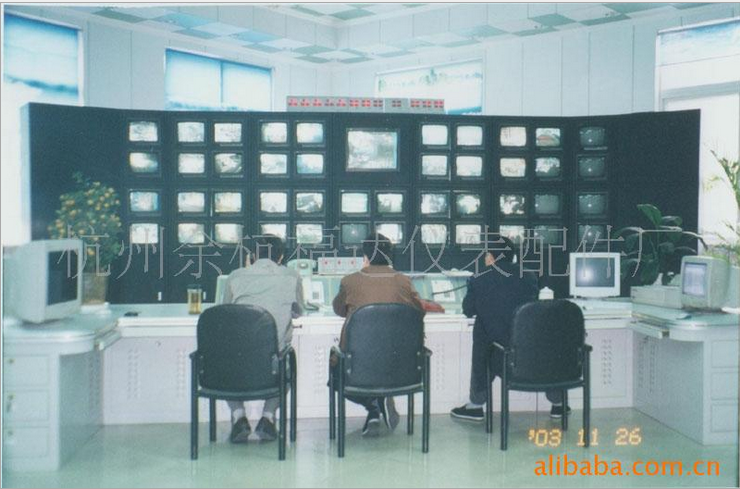 澳门高清监控视屏幕墙|购买新品电视幕墙优选杭州余杭福达仪表 