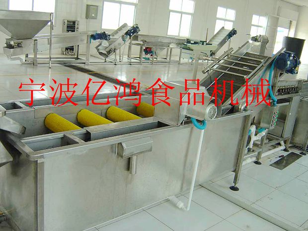 蕃茄鼓泡毛刷清洗机