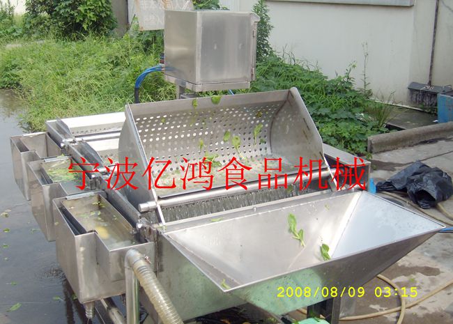 蕃茄鼓泡毛刷清洗机