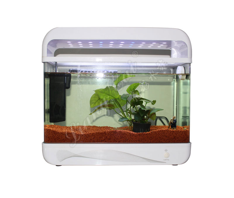 厂家直销进口小型玻璃鱼缸 迷你鱼缸 礼品批发 精致 韩版批发