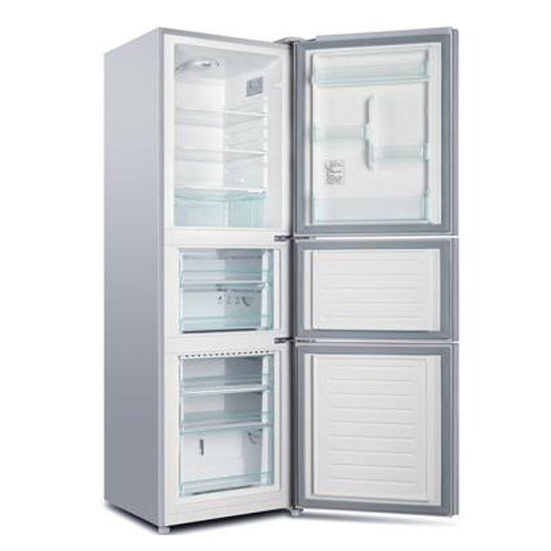 j 类别:三门冰箱 颜色:彩晶白色 上市时间:2013年7月1日 开门方式:左