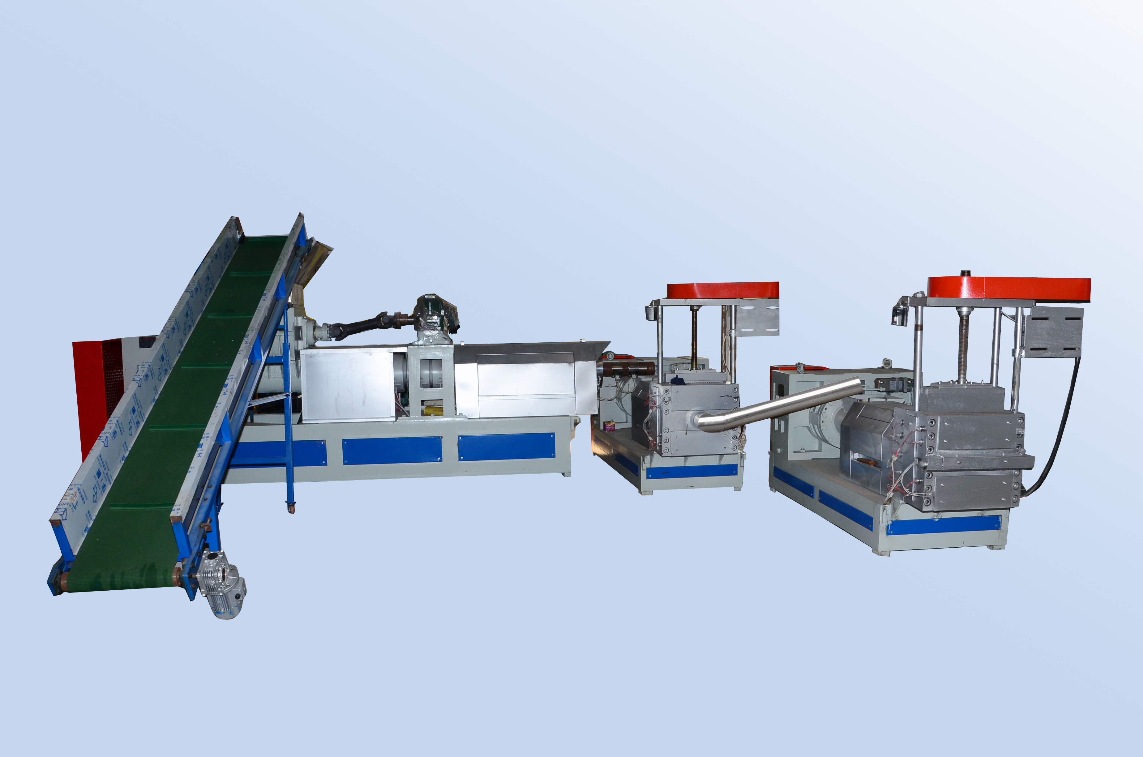 兩價排氣型塑料擠出造粒機組-福建華縱機械有限公司-書生商務網