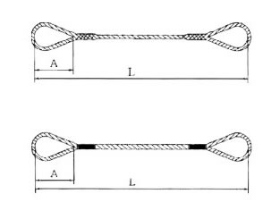 钢丝绳插接长度图解图片
