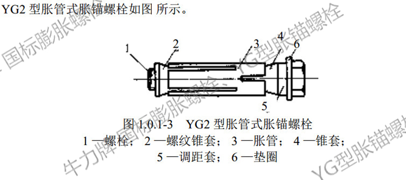 yg2型胀锚螺栓